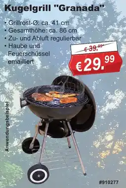 Stabilo Fachmarkt Kugelgrill "Granada" Angebot