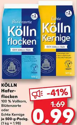 Kaufland KÖLLN Haferflocken Angebot