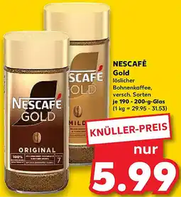 Kaufland NESCAFÉ Gold Angebot