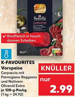 Kaufland K-FAVOURITES Vorspeise Angebot