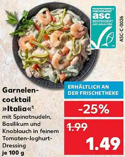 Kaufland Garnelencocktail Italia Angebot