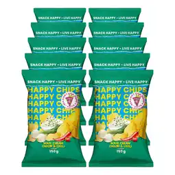 Netto Marken-Discount Lanch Happy Chips Sour Cream & Chili 150 g, 10er Pack Angebot