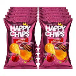 Netto Marken-Discount Happy Chips Western Barbecue 150 g, 10er Pack Angebot