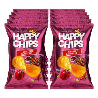 Netto Marken-Discount Happy Chips Western Barbecue 150 g, 10er Pack Angebot