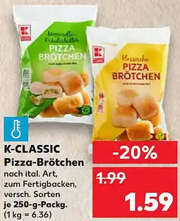 Kaufland K-CLASSIC Pizza-Brötchen Angebot