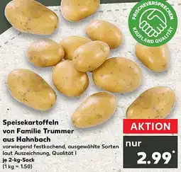 Kaufland Speisekartoffeln von Familie Trummer aus Hahnbach Angebot
