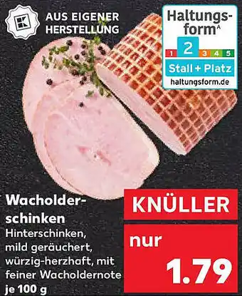 Kaufland Wacholderschinken Angebot