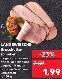 Kaufland LANGEWIESCHE Bruschettaschinken Angebot
