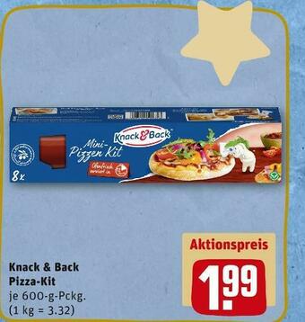 REWE Knack & back pizza-kit Angebot