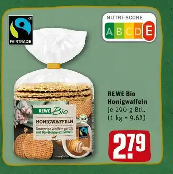 REWE Rewe bio honigwaffeln Angebot