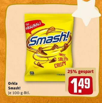 REWE Orkla smash! Angebot