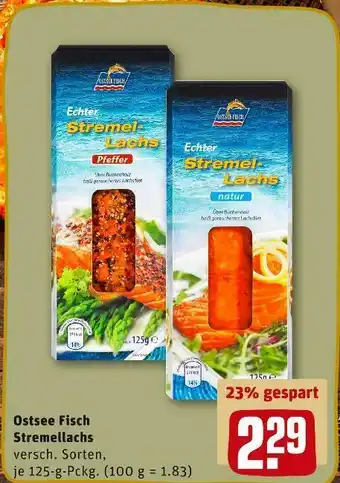 REWE Ostsee fisch stremellachs Angebot