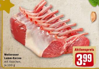 REWE Wetterauer lamm-karree Angebot