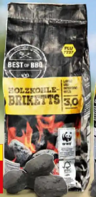 Netto Marken-Discount BBQ Holzkohlebriketts Angebot