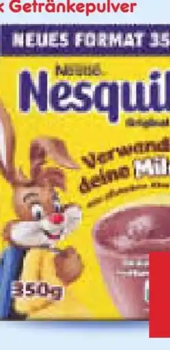 Netto Marken-Discount Nestlé Nesquik Trinkschokolade Angebot