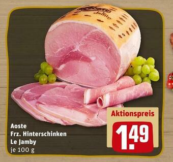 REWE Aoste hinterschinken le jamby Angebot