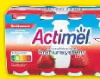 Netto Marken-Discount Danone Actimel Erdbeere Angebot