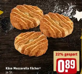 REWE Brot & mehr käse mozzarella fächer Angebot