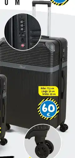 TEDi Travelux Hartschalenkoffer Premium Angebot
