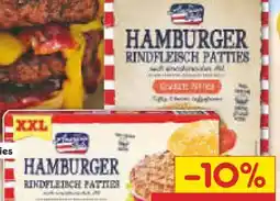 Netto Marken-Discount American Style Hamburger Patties Angebot