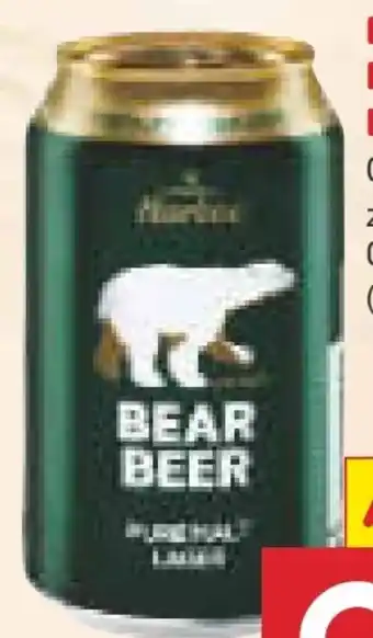 Netto Marken-Discount Harboe Bear Beer Premium Lager Angebot