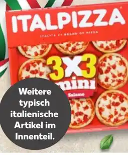 Kaufland Iitalpizza 3 x mini Pizza Salame Angebot