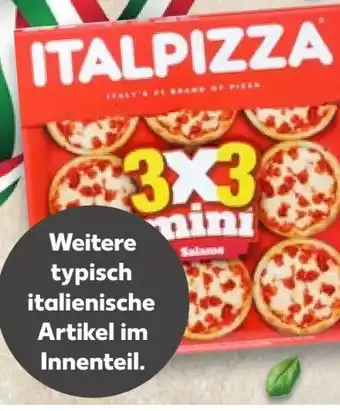 Kaufland Iitalpizza 3 x mini Pizza Salame Angebot