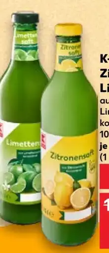 Kaufland K-Classic Zitronensaft Angebot