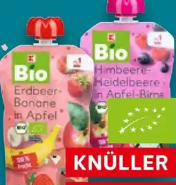 Kaufland K-Bio Erdbeer-Banane in Apfel püree Angebot