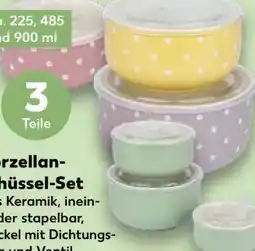 Kaufland Porzellanschüsseln 3er Set Angebot