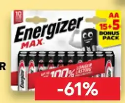 Kaufland Energizer Max Alkaline Batterien AAA Angebot