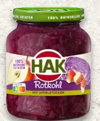 Kaufland HAK Rotkohl mit Apfelstücken Angebot