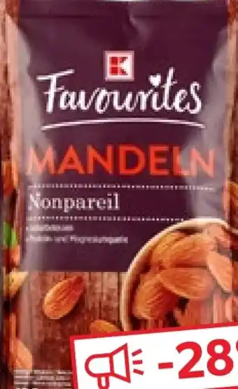 Kaufland K-Favourites Kalifornische Mandeln Angebot