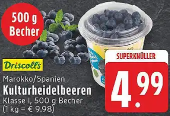 Edeka Driscoll's Kulturheidelbeeren Angebot