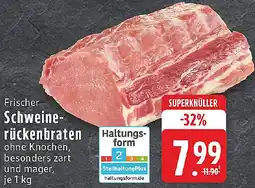 Edeka Frischer Schweinerückenbraten Angebot