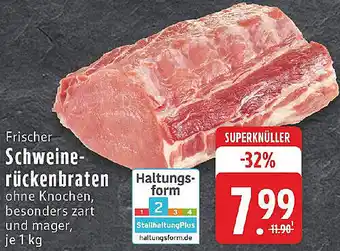 Edeka Frischer Schweinerückenbraten Angebot