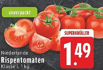 Edeka Niederlande Rispentomaten Angebot