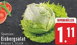Edeka Spanien Eisbergsalat Angebot