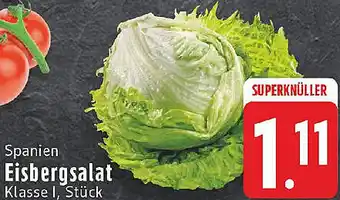 Edeka Spanien Eisbergsalat Angebot