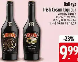 Edeka Baileys Irish Cream Liqueur Angebot