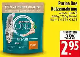 Edeka Purina One Katzennahrung Angebot