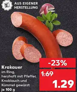 Kaufland Krakauer Angebot