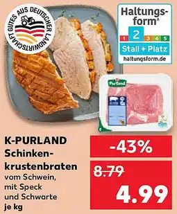 Kaufland K-PURLAND Schinkenkrustenbraten Angebot