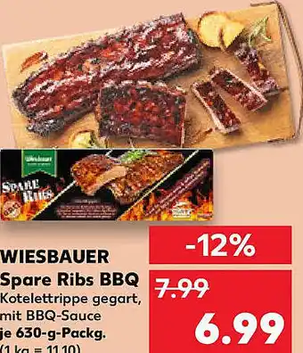 Kaufland WIESBAUER Spare Ribs BBQ Angebot