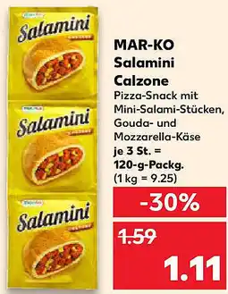 Kaufland MAR-KO Salamini Calzone Angebot
