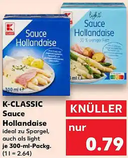 Kaufland K-CLASSIC Sauce Hollandaise Angebot