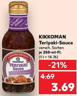 Kaufland KIKKOMAN Teriyaki-Sauce Angebot