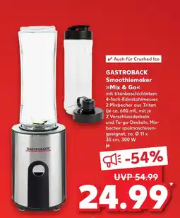 Kaufland Gastroback smoothiemaker mix & go Angebot