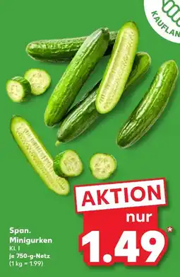 Kaufland Kaufland span. minigurken Angebot