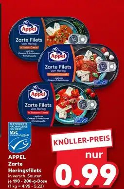 Kaufland Appel zarte heringsfilets vom hering Angebot